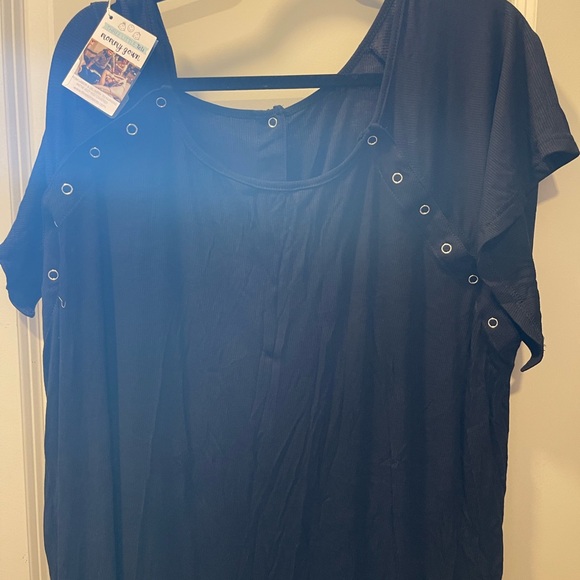 Three Little Tots Mommy Gown-Nursing, Hospital, Maternity Nightgown-Size 3-LG/XL - Picture 3 of 3